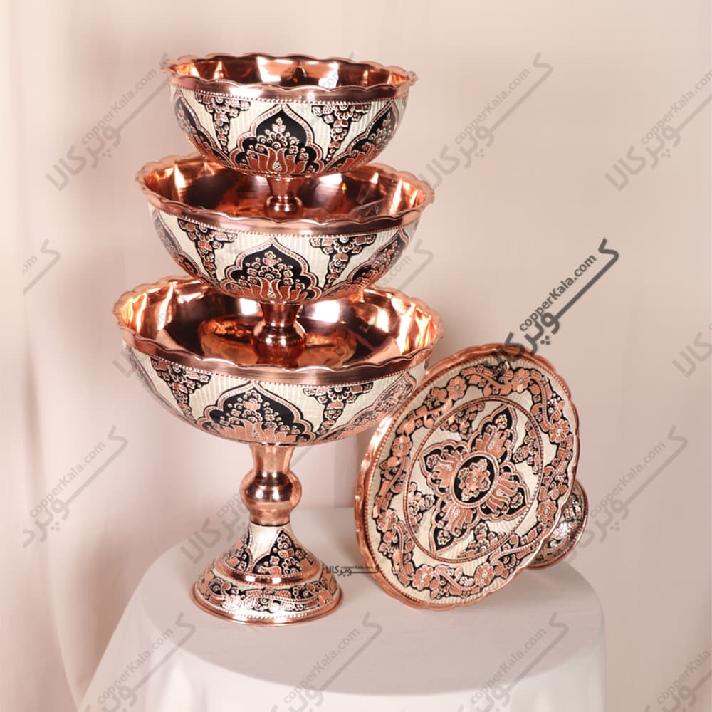 سرویس پذیرایی مسی نقره کوب سلطنتی